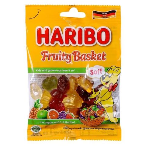  Kẹo dẻo Haribo Fruity Basket 80g 