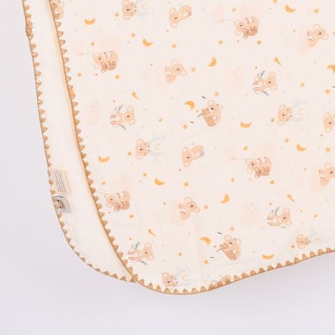  Khăn tắm Muslin cao cấp 6 lớp 110x110cm 