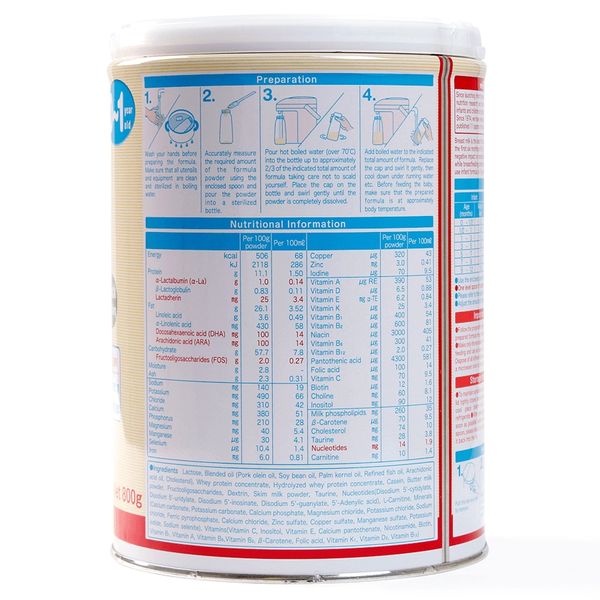  Sữa bột Meiji Infant Formula 800g (0-12 tháng) 