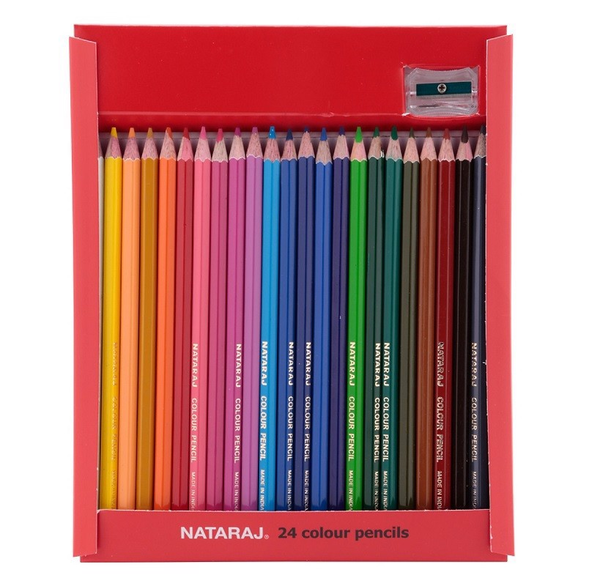  Bút chì dài 24 màu NATARAJ F24 