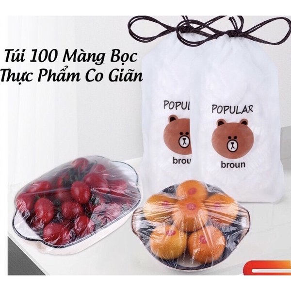  Túi bọc gấu đa năng thực phẩm, tóc hiệu Tmark 
