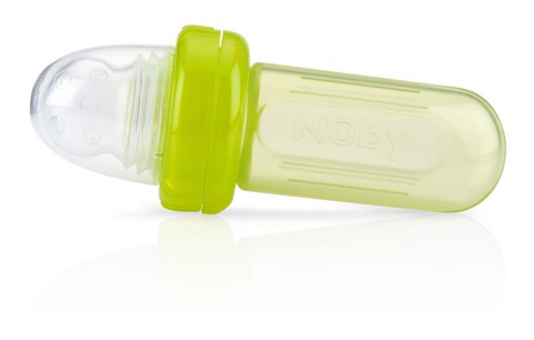  Bình bóp thức ăn chống hóc silicon, có nắp đậy 30ml 