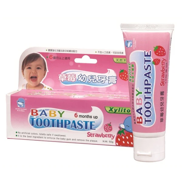  Kem đánh răng cho bé hương dâu Kuku 50gram 