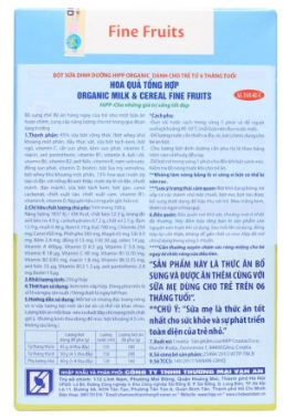  3141 - Bột dinh dưỡng Hipp sữa hoa quả tổng hợp táo chuối lê mơ (250g) 