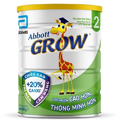  Sữa bột Abbott Grow 2 (G- Power) 900g 