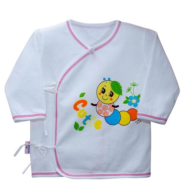  Áo sơ sinh cột dây tay dài 0412 