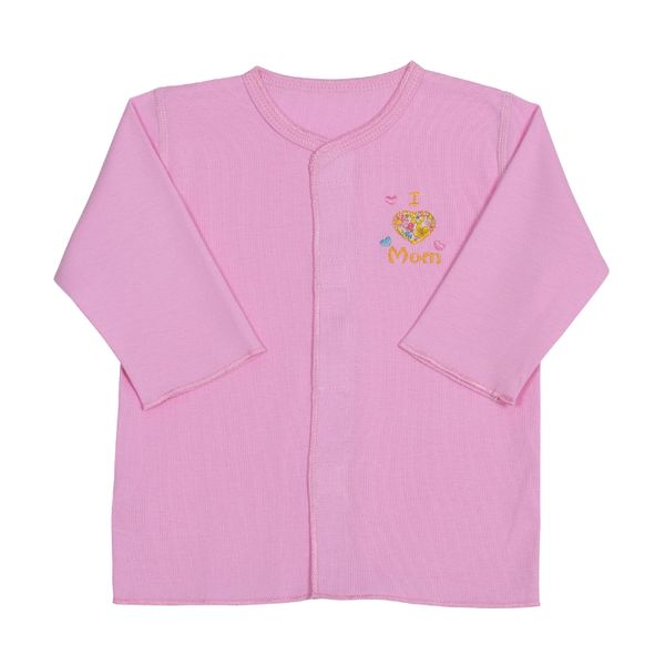  ÁO SƠ SINH CỔ TIM MÀU TAY DÀI 0415 