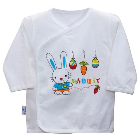  Áo sơ sinh dán xé tay dài AL0505 (hình in ngẫu nhiên) - HELLO BnB 