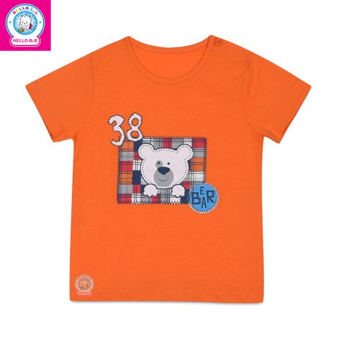  Áo nút vai màu tay ngắn (hình in ngẫu nhiên) 0607 - HELLO BnB 