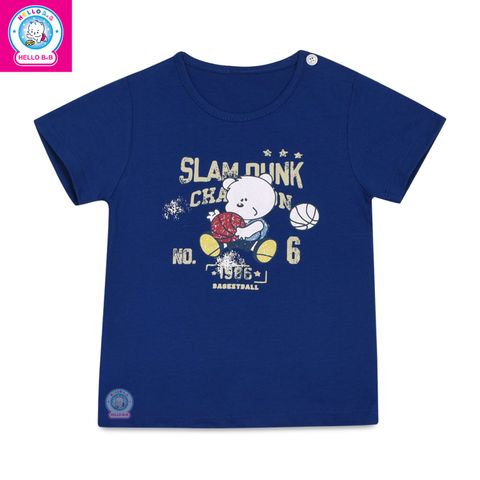  Áo nút vai màu tay ngắn (hình in ngẫu nhiên) 0607 - HELLO BnB 