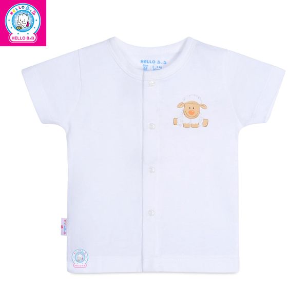  Áo sơ sinh cài giữa tay ngắn 1241 