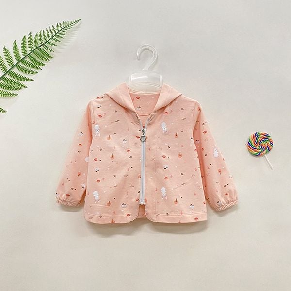  Áo khoác nón bông bé gái 1064 - HELLO BnB 