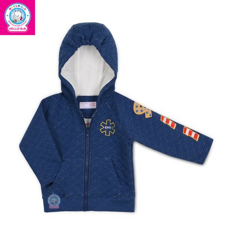  Áo khoác nón thêu AN1204 - HELLO BnB 