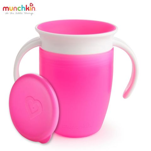  Cốc tập uống 360 độ chống đổ có tay cầm Munchkin 
