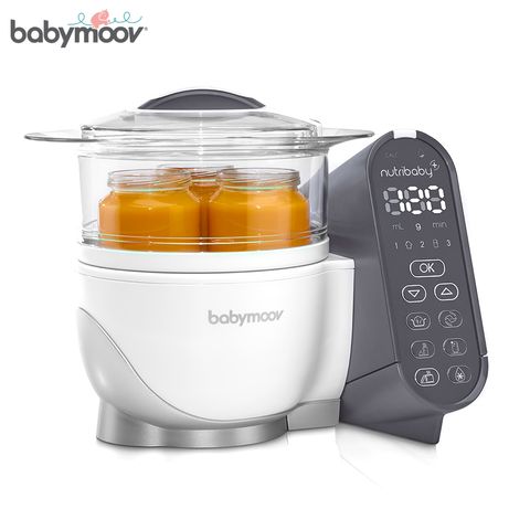  Máy tiệt trùng xay hấp đa năng Nutribaby Plus 5in1 Babymoov (màu kem) 