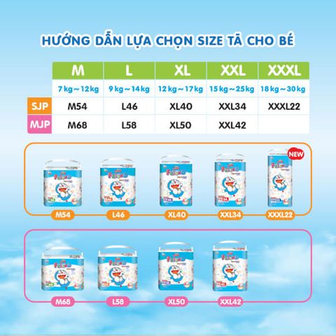  Tã quần Goo.n Friend M54+6 (7-12kg) 