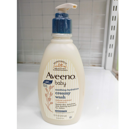  Sữa tắm Aveeno baby creamy Wash 354ml 
