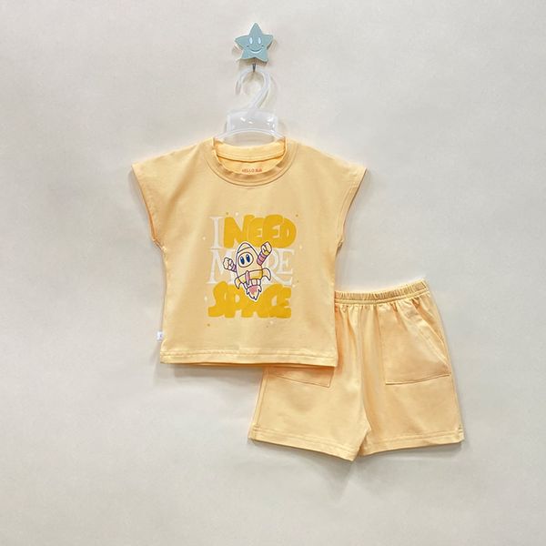  Bộ tay vuông ngắn bé trai 0091 - HELLO BnB 