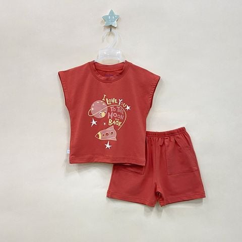  Bộ tay vuông ngắn bé trai 0091 - HELLO BnB 