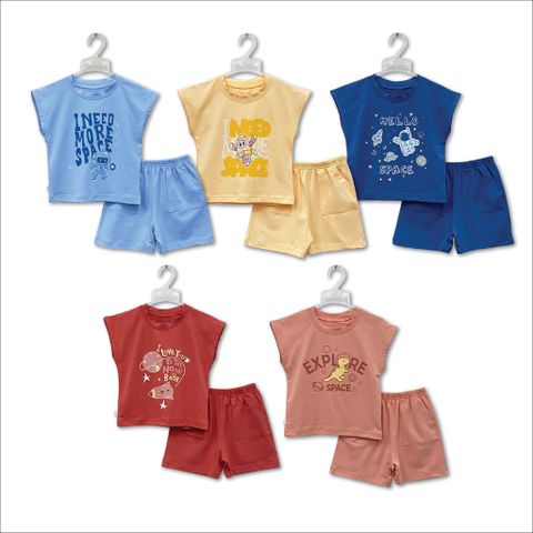  Bộ tay vuông ngắn bé trai 0091 - HELLO BnB 