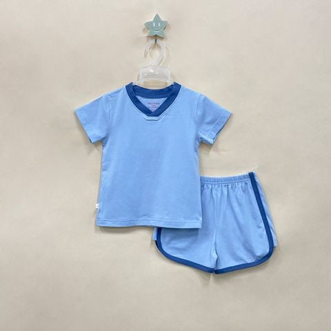  Bộ cổ tim ngắn bé trai 0094 - HELLO BnB 