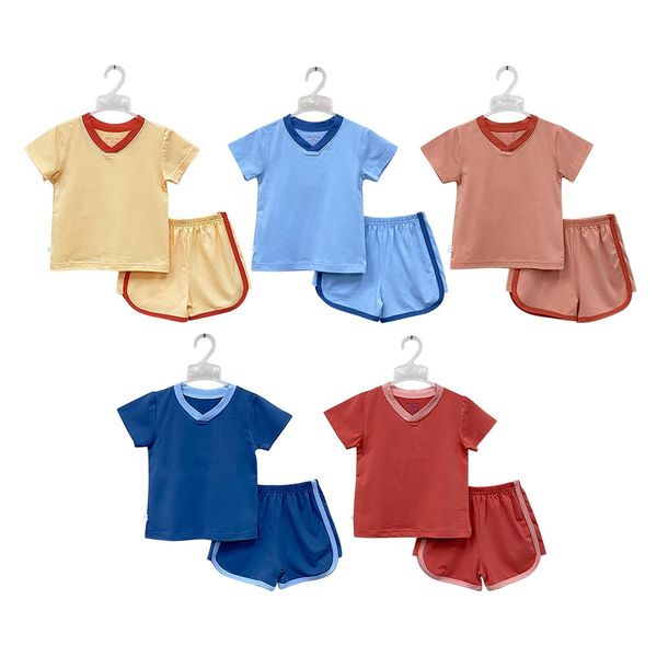  Bộ cổ tim ngắn bé trai 0094 - HELLO BnB 