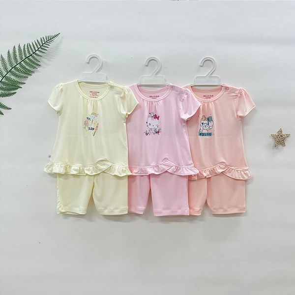  Bộ ngắn bé gái bèo lai 1750 