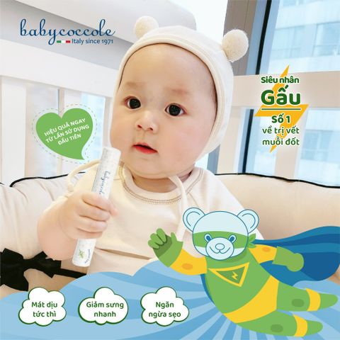  Bút chấm vết muỗi đốt chiết xuất hạnh nhân và dầu oliu Babycoccole (+0M) 