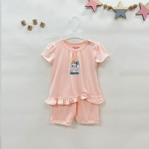  Bộ ngắn bé gái bèo lai 1750 