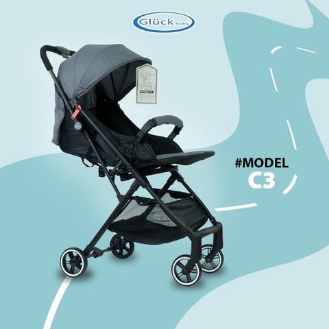  Xe đẩy gấp gọn Gluck C3A 