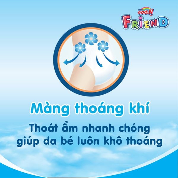  Tã quần Goo.n Friend M54+6 (7-12kg) 