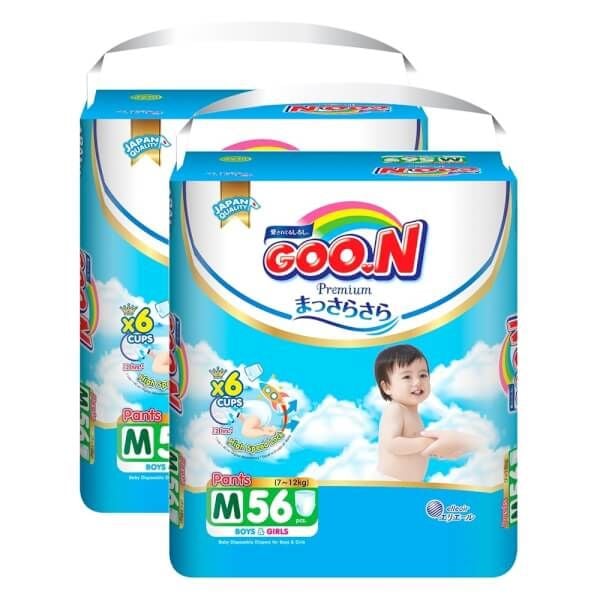  Tã quần Goo.n Premium M56 (7-12kg) 