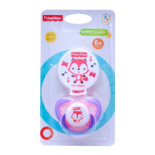  Núm ty silicon Fisher Price kèm dây đeo 