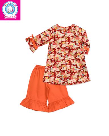  Áo dài thổ cẩm raplan - AD1549 