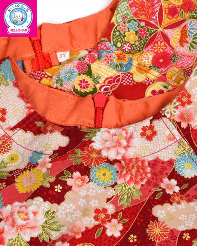  Áo dài thổ cẩm raplan - AD1549 