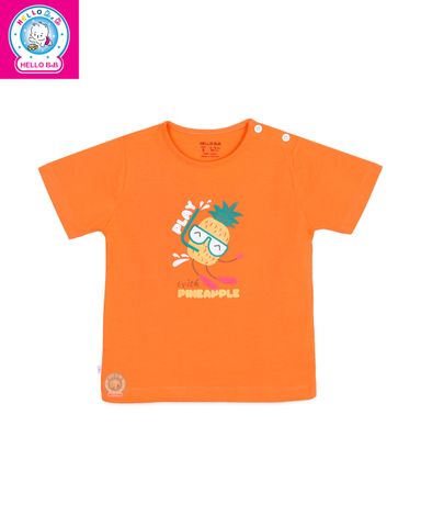  Áo nút vai màu tay ngắn (hình in ngẫu nhiên) 0607 - HELLO BnB 