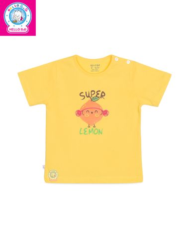  Áo nút vai màu tay ngắn (hình in ngẫu nhiên) 0607 - HELLO BnB 