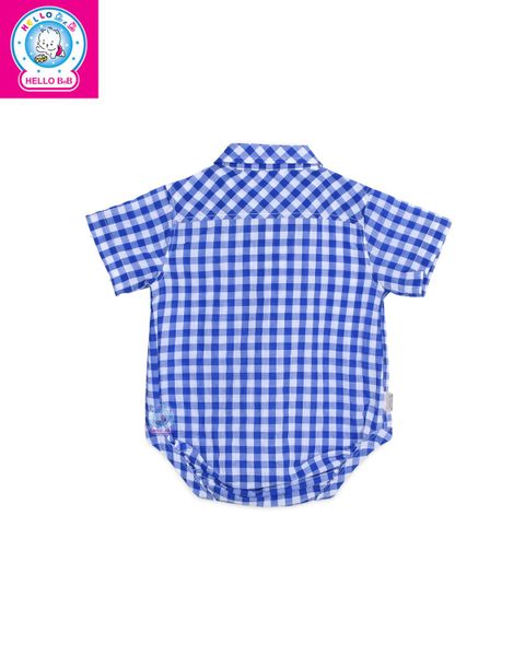  Áo sơ mi boby tay ngắn (kèm nơ) 1582 - BabyOne 