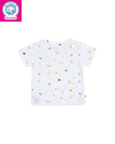  Áo sơ sinh cổ đắp in họa tiết ASS0034 - HELLO BnB 