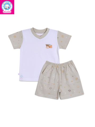  Bộ cổ tim ngắn bé trai BN1692 