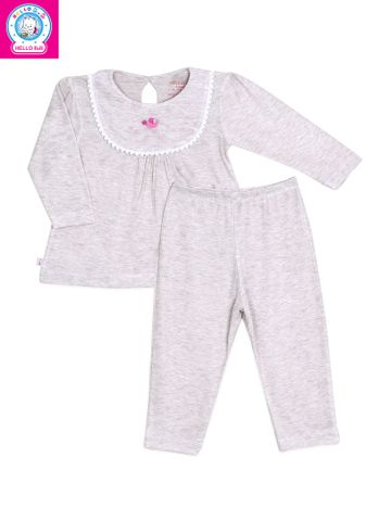  Bộ dài bé gái đính ren BSS1713 