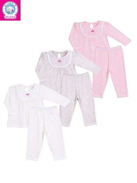  Bộ dài bé gái đính ren BSS1713 