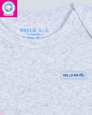  Body dệt Topdye cổ đắp tay dài LQ1473 - HELLO BnB 