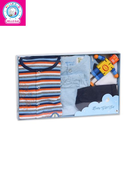  Hộp quà thôi nôi bé trai GIFT1623 - HELLO BnB 