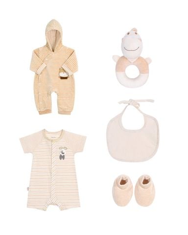  Quà tặng đầy tháng màu tự nhiên cao cấp GIFT1421 - BabyOne 