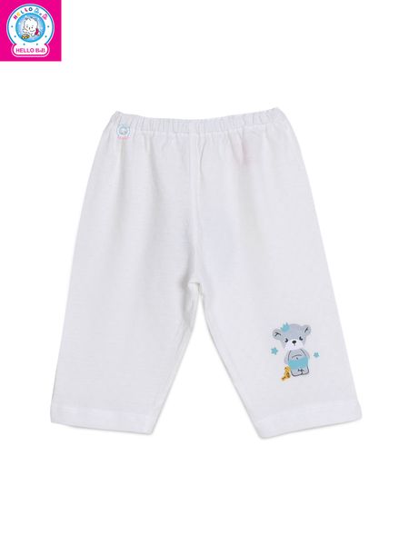  Quần dài trắng in ziczac QL0045 