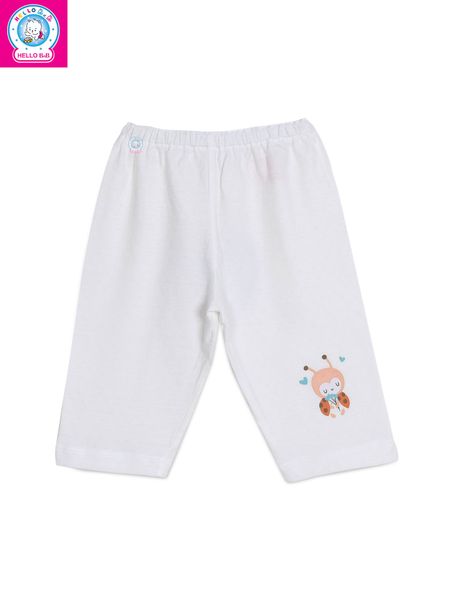  Quần dài trắng in ziczac QL0045 