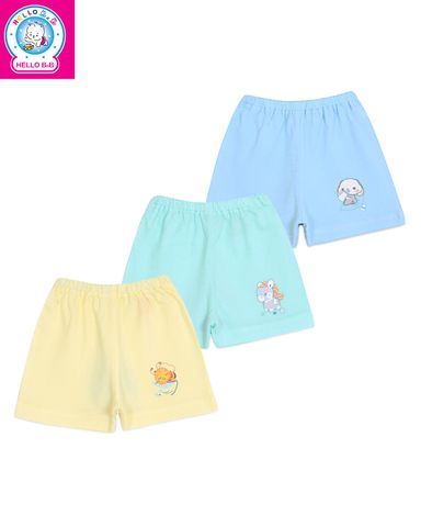  Quần ngắn màu in ziczac QL0048 