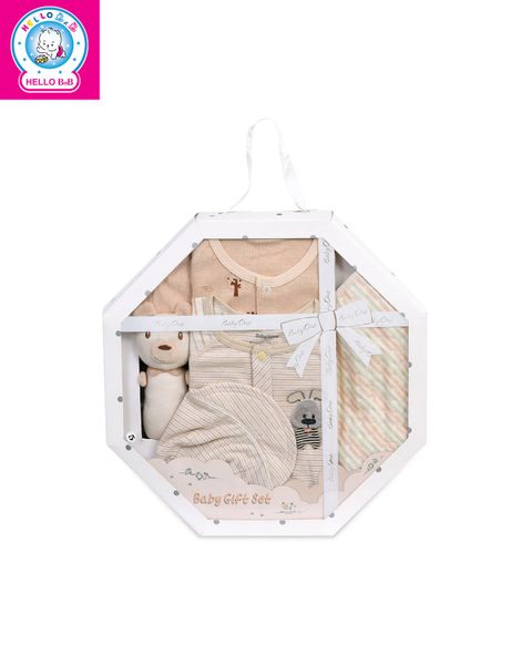 Quà tặng đầy tháng màu tự nhiên cao cấp GIFT1423 - BabyOne 
