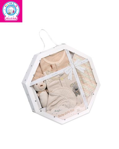  Quà tặng đầy tháng màu tự nhiên cao cấp GIFT1423 - BabyOne 